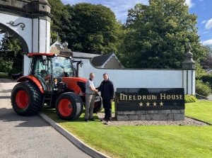 Kubota M4073 praised at Meldrum House Golf Club