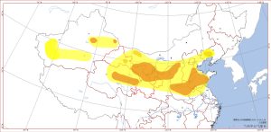 Китай започва тестване на по-бърза и по-подробна система за прогнозиране на прах с изкуствен интелект