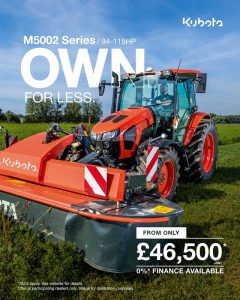 M5002 OWN FOR LESS – Kubota